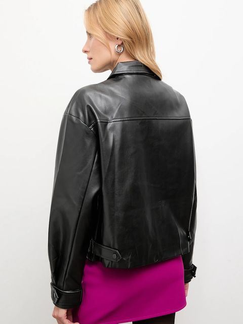 Answear.LAB kurtka kolor czarny przejściowa - zdjęcie produktu nr 2