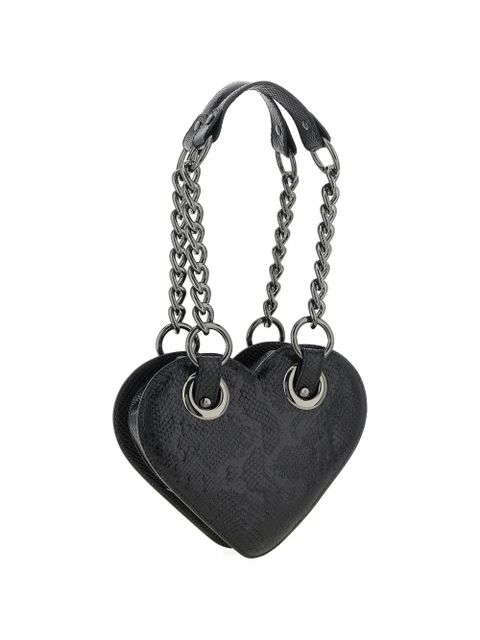 Vivienne Westwood Juliet heart leather shoulder bag - Black - zdjęcie produktu nr 2
