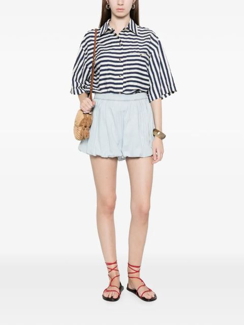 Maje striped chest-pocket shirt - Blue - zdjęcie produktu nr 2