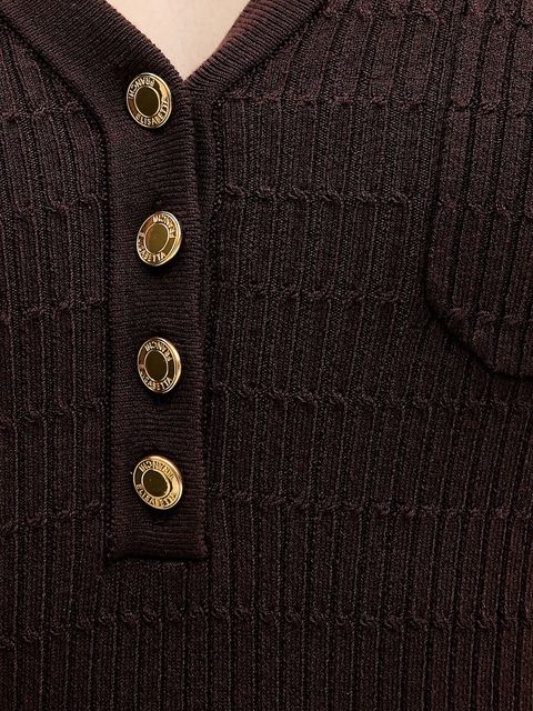 Elisabetta Franchi sukienka z dodatkiem jedwabiu