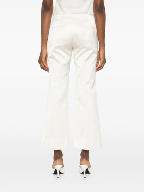 TOTEME kick flare trousers - Neutrals