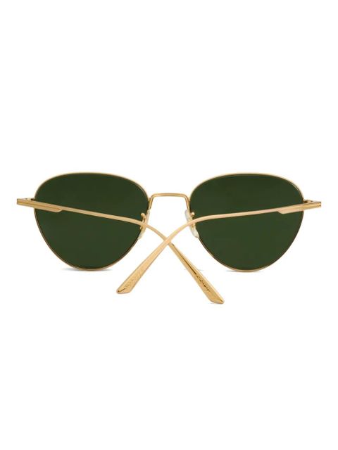 KHAITE oval-frame sunglasses - Gold - zdjęcie produktu nr 2