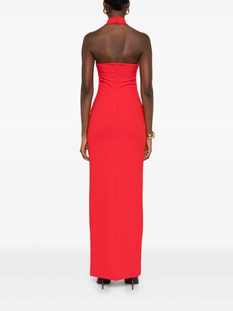 Solace London Ilona maxi dress - Red