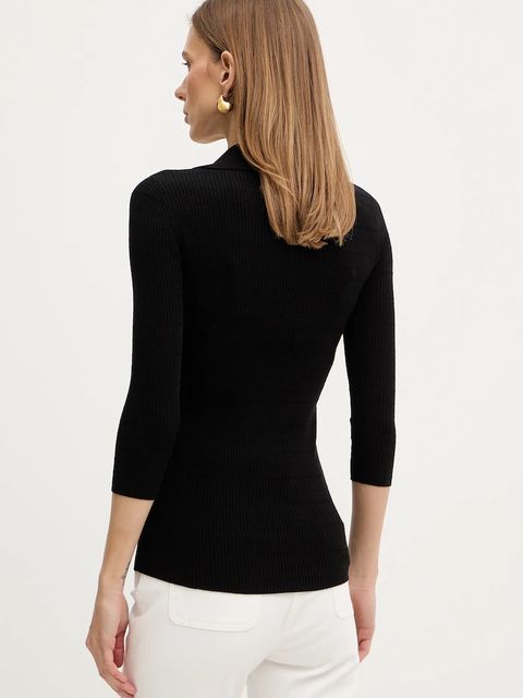 Elisabetta Franchi bluzka z dodatkiem jedwabiu