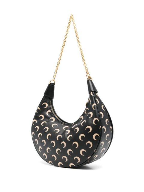 Marine Serre mini Eclips shoulder bag - Black - zdjęcie produktu nr 2