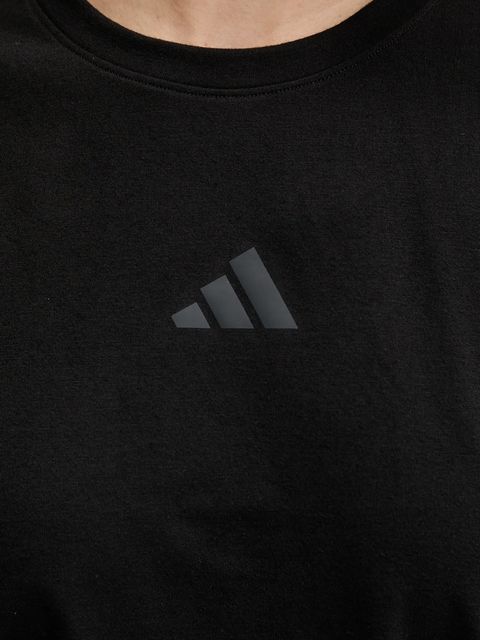 adidas Performance t-shirt treningowy POWER damski kolor czarny JX1190