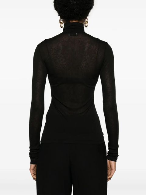 Nanushka Harri roll-neck T-shirt - Black