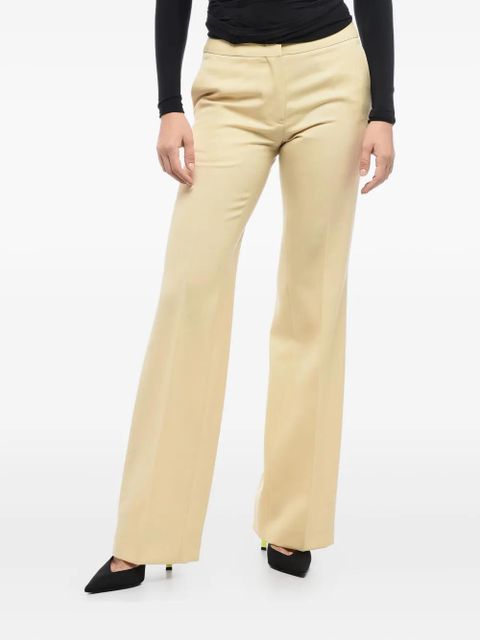 Jil Sander front-pleat wool trousers - Yellow - zdjęcie produktu nr 1
