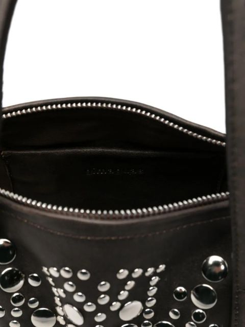 Gimaguas Sofia studded shoulder bag - Brown