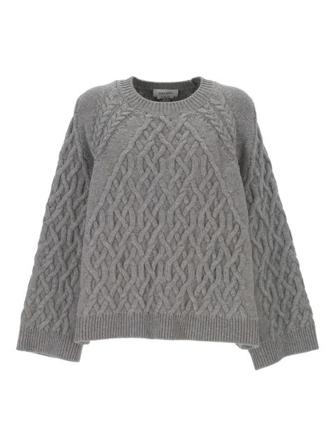 Alexander McQueen cable-knit wool sweater - Grey - zdjęcie produktu nr 1