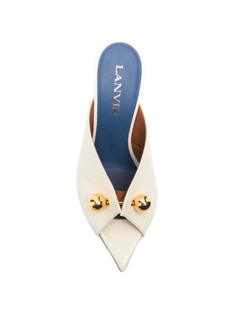 Lanvin pointed-toe sandals - Neutrals
