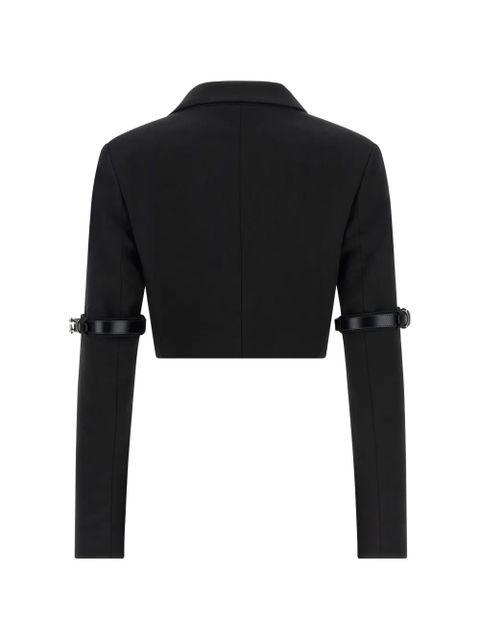 Coperni Hybrid cropped blazer - Black - zdjęcie produktu nr 2