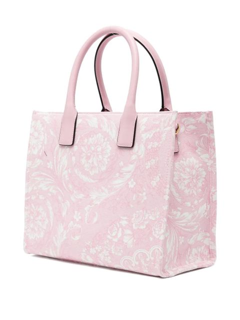 Versace small La Medusa printed tote bag - Pink - zdjęcie produktu nr 1