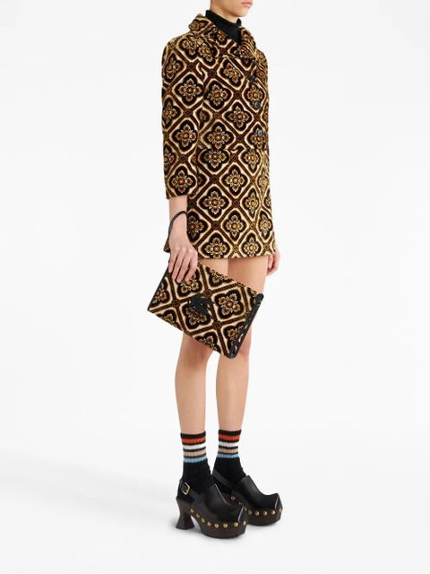 ETRO large jacquard-pattern beauty case - Neutrals - zdjęcie produktu nr 2