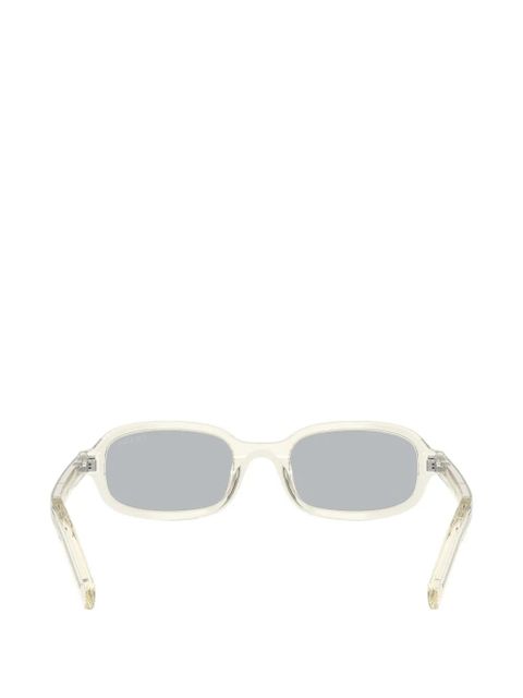 Prada Eyewear oval-frame sunglasses - Neutrals