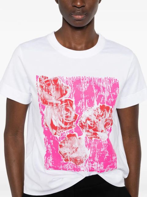 Givenchy floral print T-shirt - White