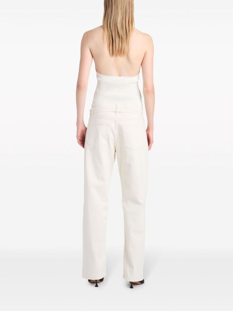 Proenza Schouler Ellsworth straight-leg jeans - White - zdjęcie produktu nr 2