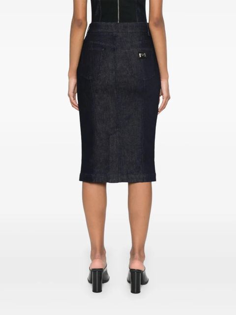 Dolce & Gabbana denim midi skirt - Blue
