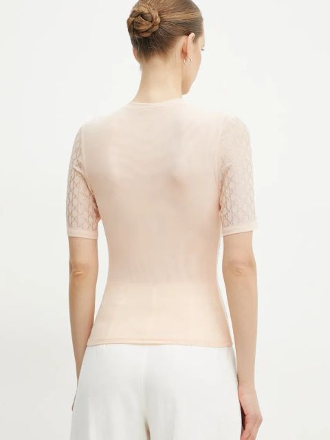 Marciano Guess t-shirt ARIA damskie kolor pomarańczowy 5RGP22 6311A