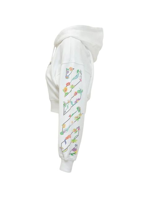 Off-White flower glow hoodie