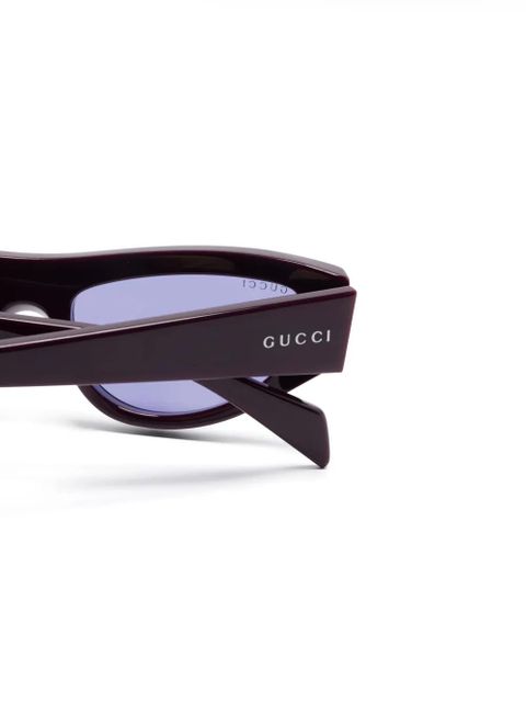 Gucci Eyewear cat eye-frame sunglasses - Purple