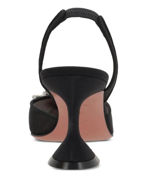 Amina Muaddi 70mm Begum pumps - Black - zdjęcie produktu nr 2