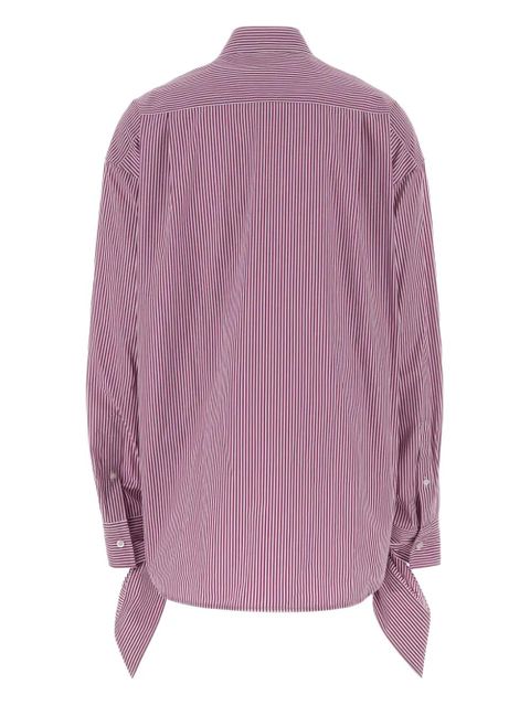 Balenciaga logo-embroidered poplin shirt - zdjęcie produktu nr 2