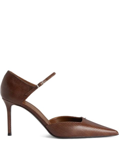 Giuseppe Zanotti 85mm Raquel D'Orsay pumps - Brown - zdjęcie produktu nr 1