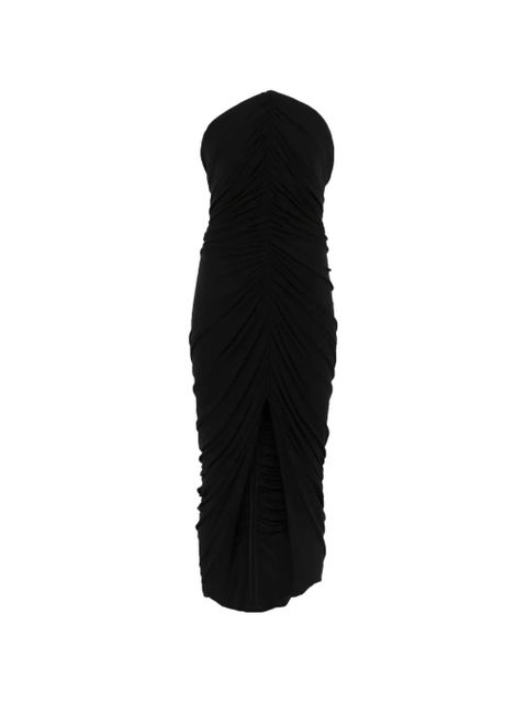 Alexander Wang structured-bodice midi dress - Black
