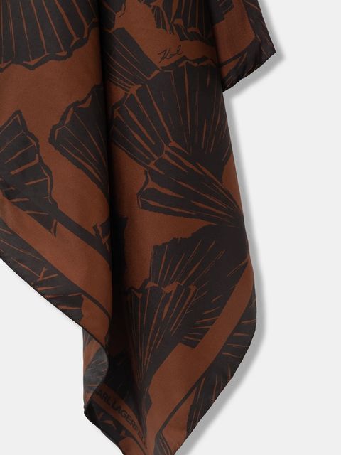 Karl Lagerfeld apaszka jedwabna K/SIGNATURE - zdjęcie produktu nr 1