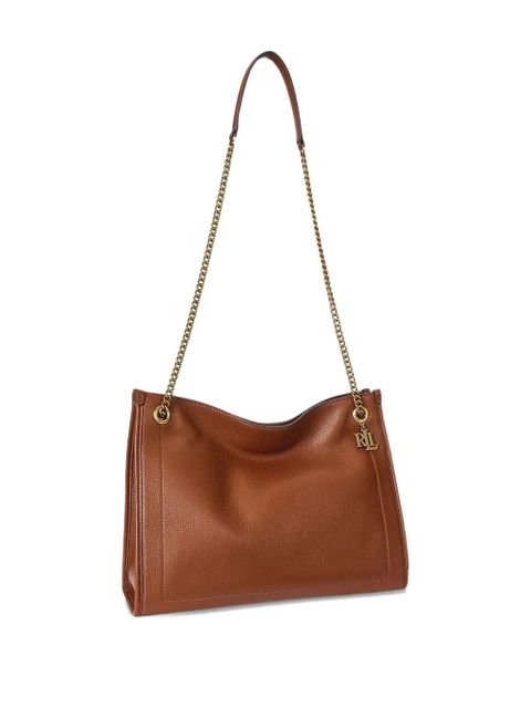Lauren Ralph Lauren large Bradley shoulder bag - Brown