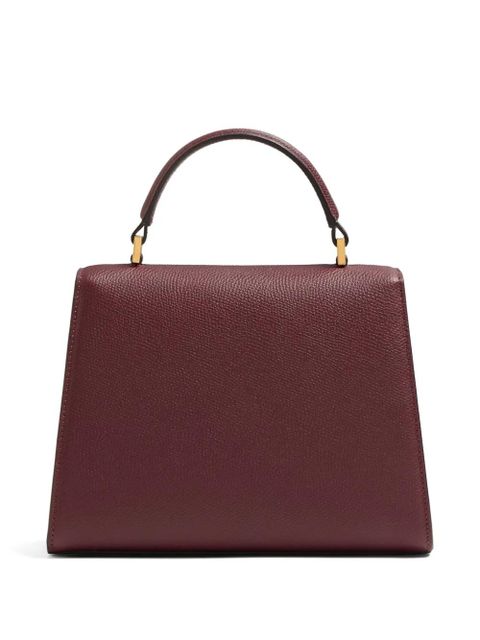 Valentino Garavani Vsling small handbag in grainy calfskin with jewel logo - Red - zdjęcie produktu nr 2