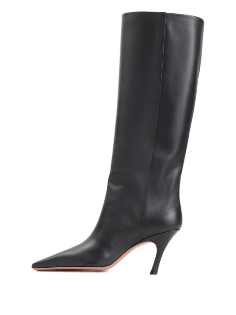 Amina Muaddi 80mm Mona boots - Black - zdjęcie produktu nr 2