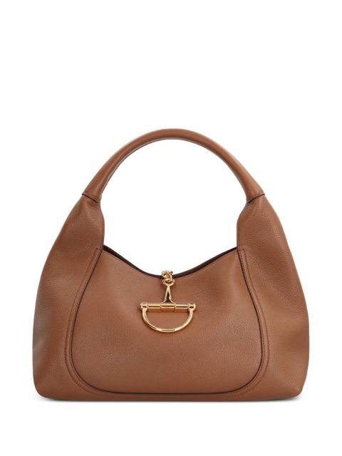 Gucci Softbit horsebit-detail tote bag - Brown - zdjęcie produktu nr 1