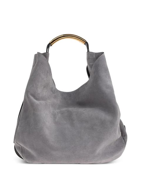 Moschino Handle Me ring handle shoulder bag - Grey
