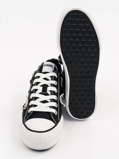 Karl Lagerfeld tenisówki KAMPUS MAX kolor czarny KL60425