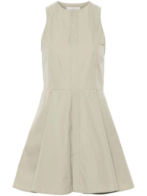 AMI Paris flared mini dress - Green