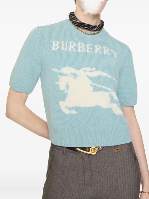Burberry EKD short-sleeve sweater - Blue - zdjęcie produktu nr 2