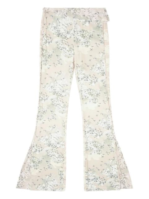 Diesel P-Affal floral-print trousers - Neutrals - zdjęcie produktu nr 1
