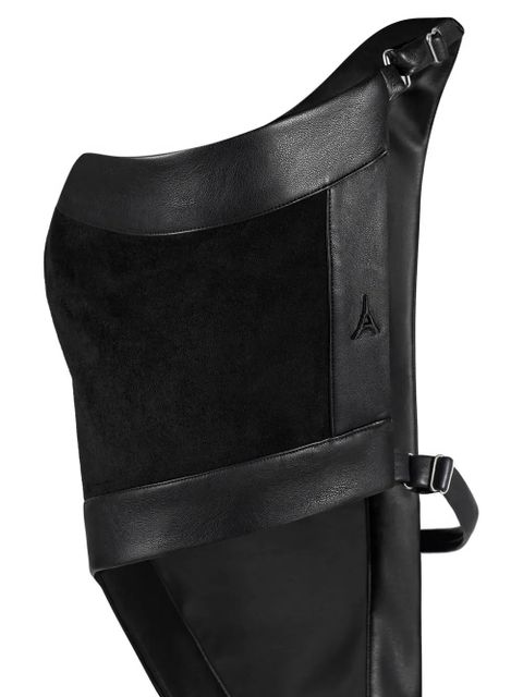 Manière De Voir asymmetric backless top - Black