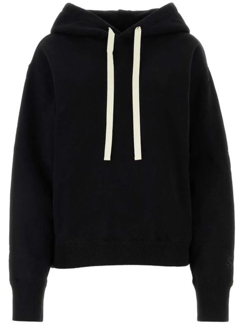 Jil Sander drawstring hoodie - Black - zdjęcie produktu nr 1
