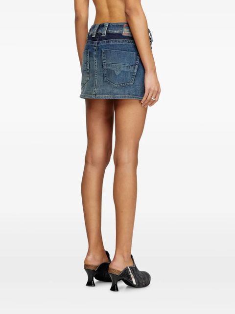 Diesel De-Rago-Re mini skirt - Blue