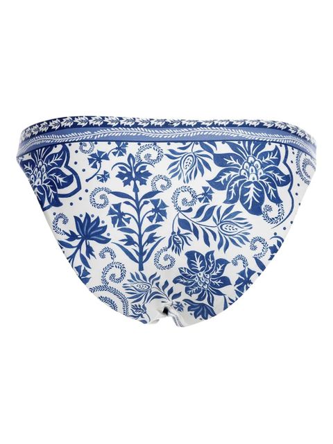 Agua By Agua Bendita Ilu Batik bikini bottoms - White - zdjęcie produktu nr 2