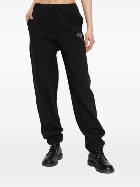 Diesel elasticated waistband track pants - Black