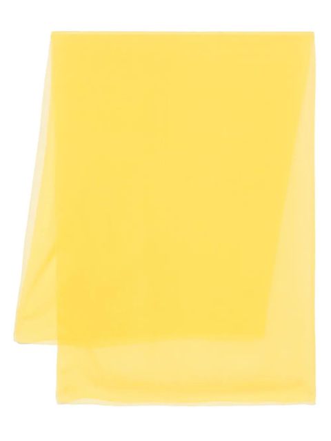 Max Mara Rivera scarf - Yellow - zdjęcie produktu nr 1