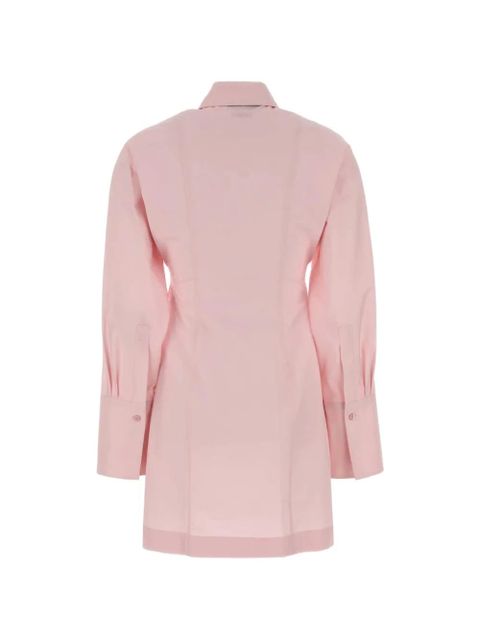 FENDI panelled poplin shirt dress - Pink - zdjęcie produktu nr 2