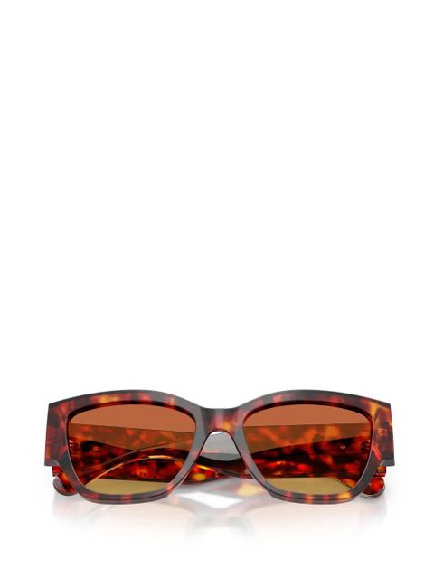 Versace Eyewear logo-detail sunglasses - Brown