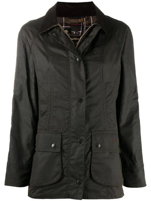 Barbour Beadnell wax cotton jacket - Green - zdjęcie produktu nr 1