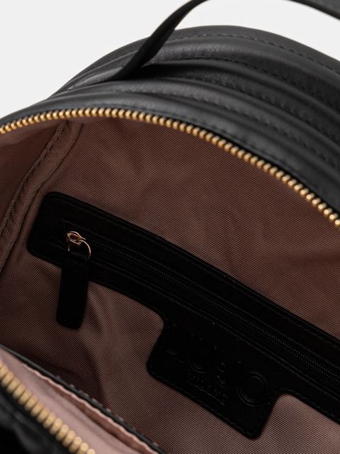 Liu Jo plecak damski kolor czarny mały gładki AF5337.E0426 - zdjęcie produktu nr 2