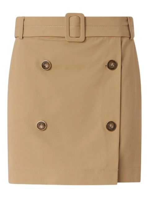 PINKO belted mini skirt - Neutrals - zdjęcie produktu nr 1